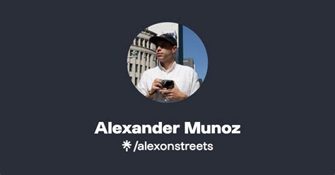 Alexander Munoz Instagram Linktree