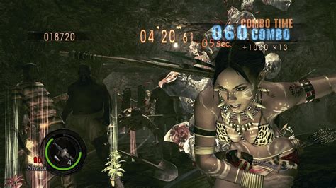 Resident Evil 5 Mercenaries The Mines Sheva Tribal 986K922 YouTube