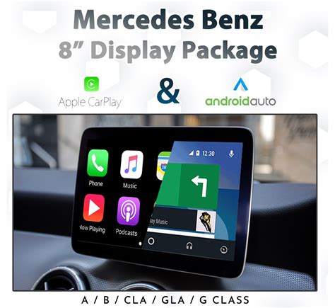 Mercedes Benz Monitor Display Apple Carplay Android Auto For A