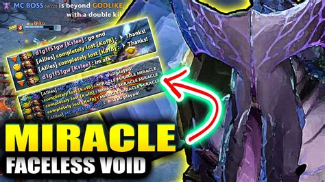 Dota 2 Miracle S Faceless Void The Art Of Time Control Dota 2