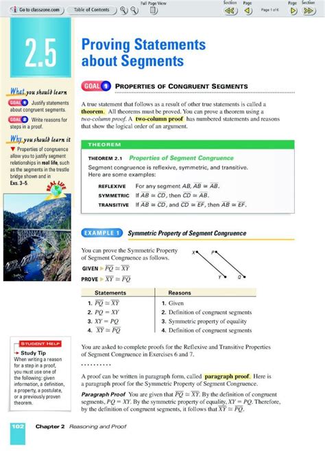 Pdf Ml Geometry Proving Statements With Segments Dokumen Tips