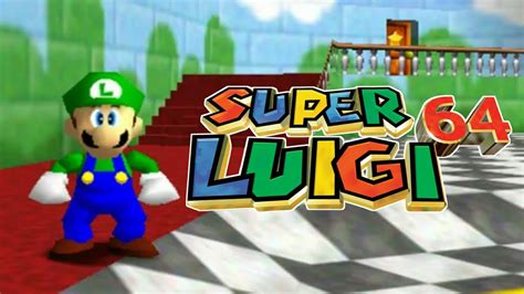 Super Luigi 64 Super Mario 64 Hack Hack Showcase Youtube