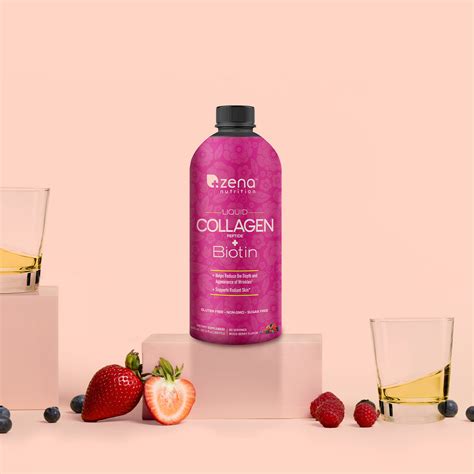 Zena Liquid Collagen Biotin Zena Nutrition