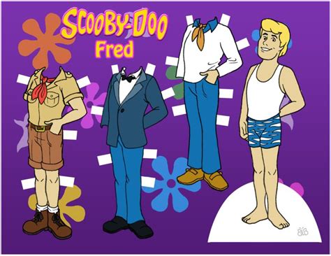 Scooby Doo Dolls Fred By Eternallyoptimistic On Deviantart Paper Dolls Princess Paper Dolls