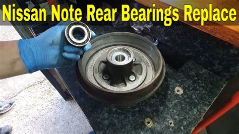 Nissan Note 2014 Rear Wheel Bearing Replacement How To YouTube