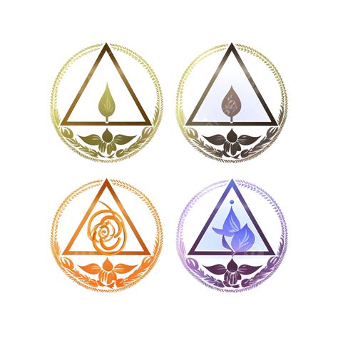 Elements Alchemy Symbols Br