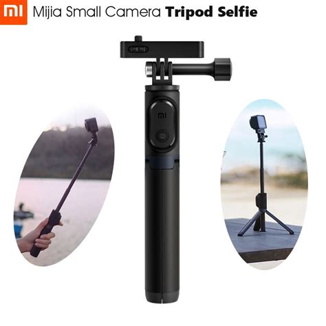 Original Xiaomi Mijia Small Camera Selfie Stick Tripod Bluetooth 3 0