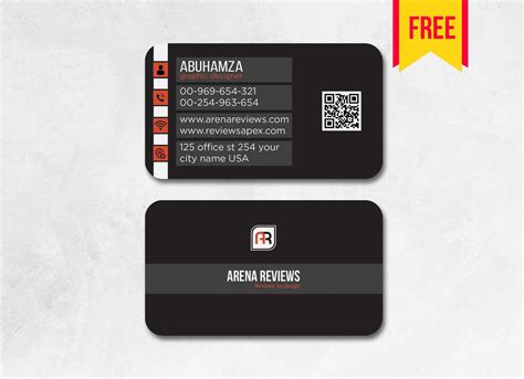 Business Card Size Template Psd - Great Professional Templates