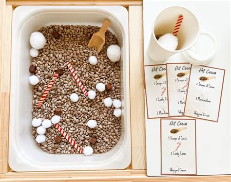 Hot Chocolate Cocoa Stand Dramatic Play Center And Sensory Etsy