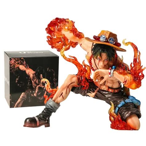 Figurine Collection Manga One Piece Portgas D Ace Cm Boite Pvc