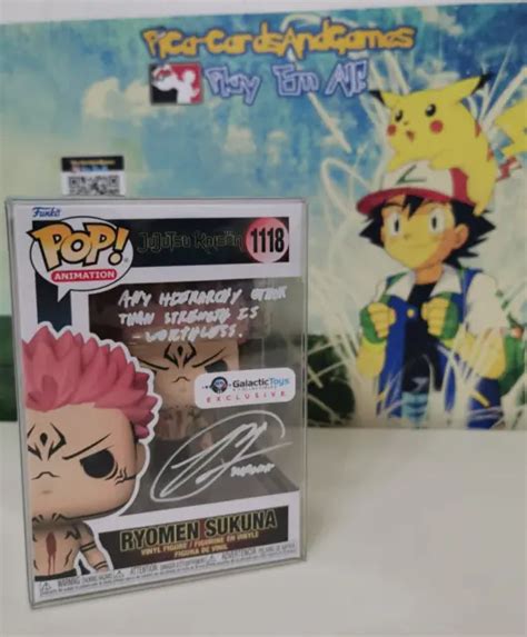 FUNKO POP Jujutsu Kaisen Ryomen Sukuna 1118 Signed By Ray