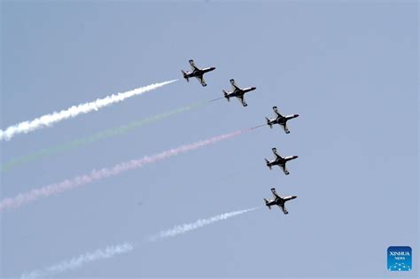 Rehearsal For Upcoming Pakistan Day Military Parade Held In Pakistan