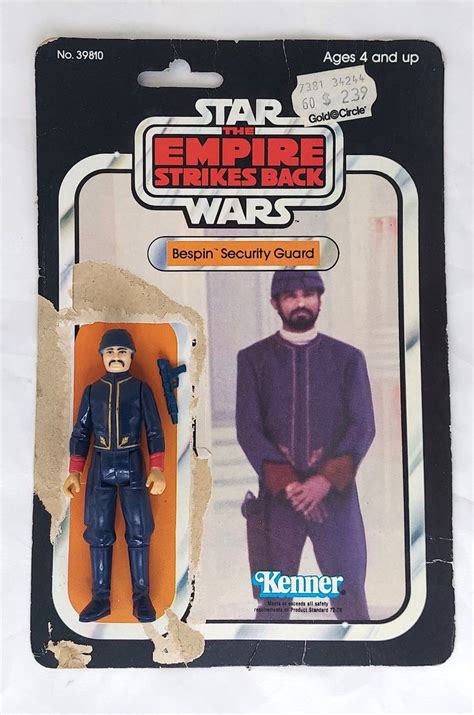 1980 Star Wars Esb Bespin Security Guard Complete With 32 Back Card St Nix Store In 2022