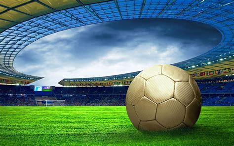 Soccer Ball On The Field Soccer Field Anime HD Wallpaper Pxfuel