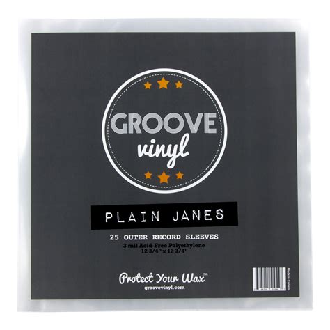 12 Inch - Outer Record Sleeves - Groove Vinyl