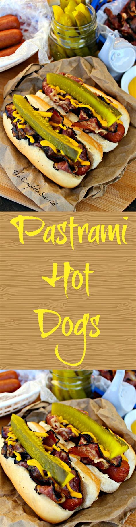 Pastrami Hot Dogs The Complete Savorist Hot Dog Recipes Hot Dogs