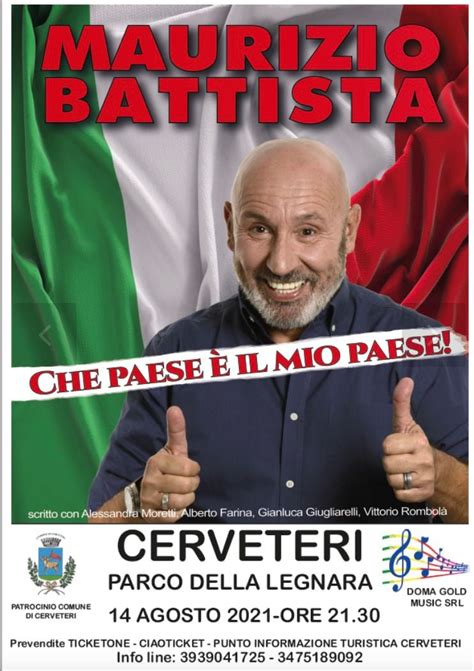 Cerveteri Il Agosto Al Parco Della Legnara La Comicit Di Maurizio