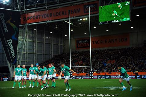 Steinlager Series Rugby Nz All Blacks V Ireland 9 July 2022 Dave