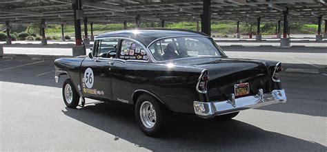 1956 Chevy Bel Air Hot Rod Street Strip Gasser Drag Race Car 56 2 Dr For Sale In United