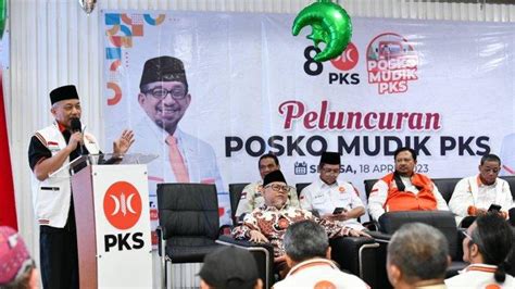 Lebaran Pks Siagakan Posko Mudik Gratis Nasional Tribunlampung