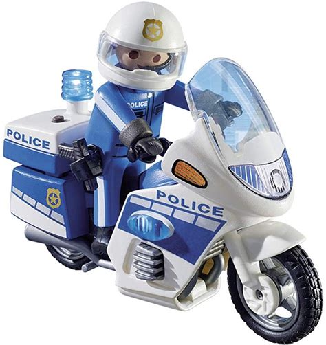 Playmobil City Action Moto Patrulla De La Polic A Juguetesland