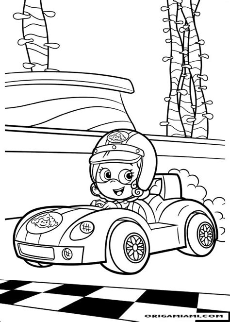 Desenho Para Colorir Bubble Guppies 35 OrigamiAmi