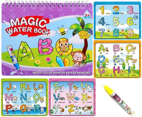 Sipobuy Magic Water Drawing Book Water Coloring Book Doodle With Magic