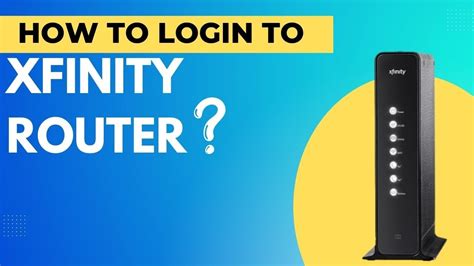 How To Login To Xfinity Router Youtube