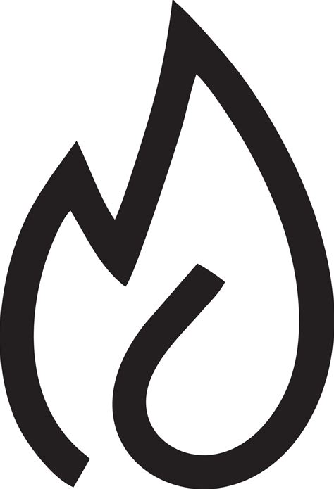 Fire Hot Icon Symbol Image Vector Illustration Of The Danger Fire Burn Image Design EPS 10