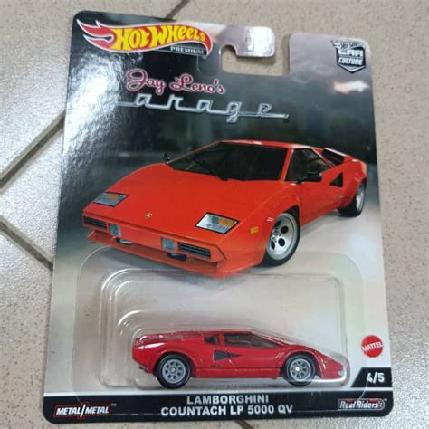 HOT WHEELS PREMIUM CARCULTURE Lamborghini Countach LP 5000 QV JAY