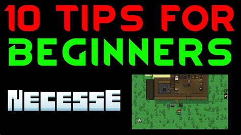 10 TIPS FOR BEGINNERS Quick Tricks NECESSE Guide Tutorial YouTube