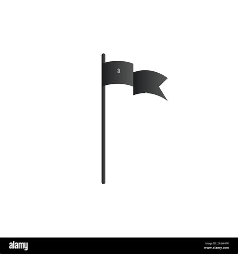 flag icon, war flag, Stock Vector illustration isolated on white background Stock Vector Image ...