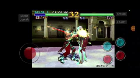 Soul Calibur Kilik Staff Multi Hit Combo Throw On Ivy Alternate Ryona