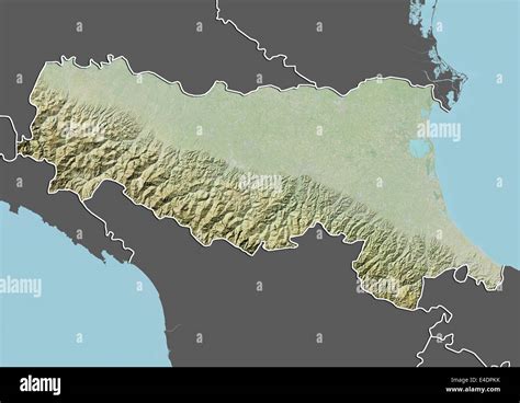 Satellite View Of Bologna Map Immagini E Fotografie Stock Ad Alta