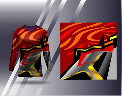 Tshirt Sport Grunge Background For Extreme Jersey Vector Image