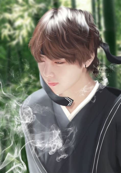 Uchuchu Art On Twitter Bts History Taehyung Taehyung Fanart