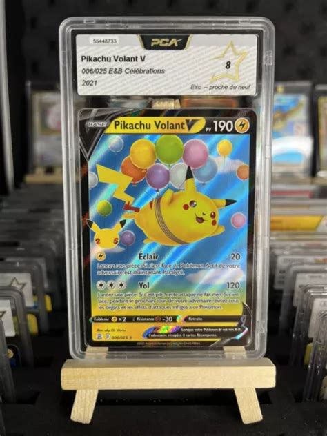 CARTE POKÉMON PIKACHU Volant V 006 025 Celebrations 25 Ans FR PCA 8