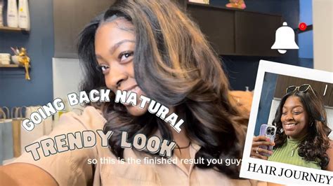 The Hairstyle You Need While Transitioning From Relax To Natural Plus