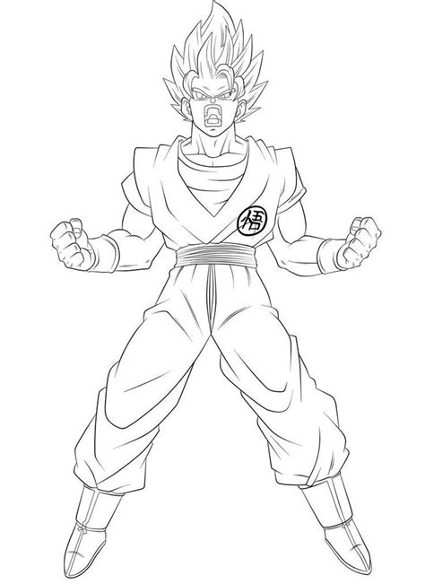 New transformation Lineart (Super Saiyan Blue 2) by NekoAR on ...