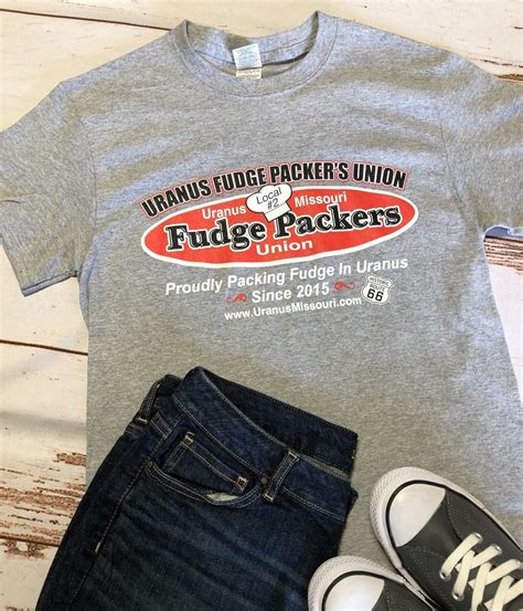 Uranus Fudge Packer Union Local 2 T Shirt From Uranus Fudge Factory