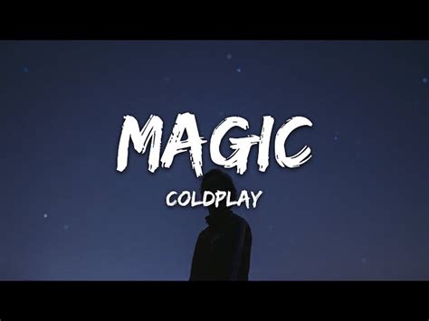 Coldplay Magic Lyrics Single MusicMixerBox OnePlayer