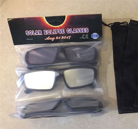 Good news everybody! The solar eclipse glasses I ordered a month ago ...