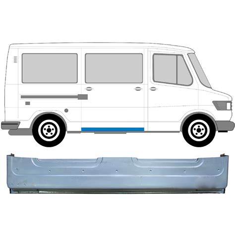 Mercedes T Inner Sliding Door Repair Panel