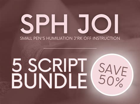 Sph Joi Bundle Sph Joi Scripts F4m Adult Creator Joi Scripts Onlyfans