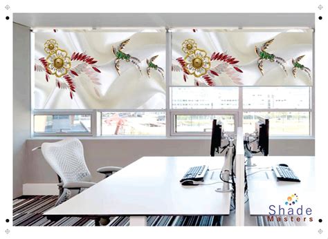 3d Customized Printed Roller Blinds At Rs 130square Feet प्रिंटेड