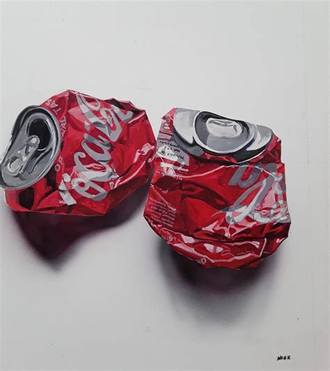 Sqaushed Coke Cans Nickrodgersart