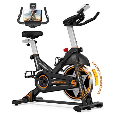 Pooboo Bluetooth Magnetic Exercise Bike Indoor Cycling Bike for Home