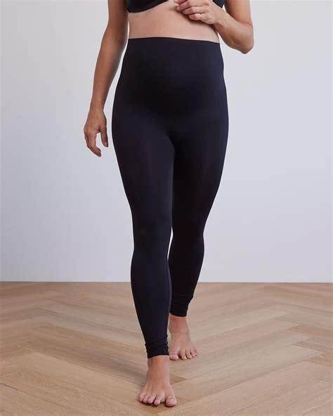 Crop Seamless Legging Thyme Maternity Reitmans