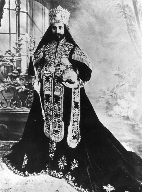 Emperor Haile Selassie I Of Ethiopia