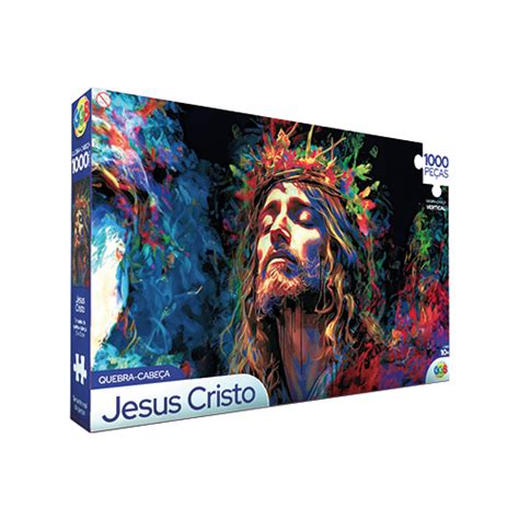 QUEBRA CABEÇA 1000PÇS JESUS CRISTO GGB BRINQUEDOS